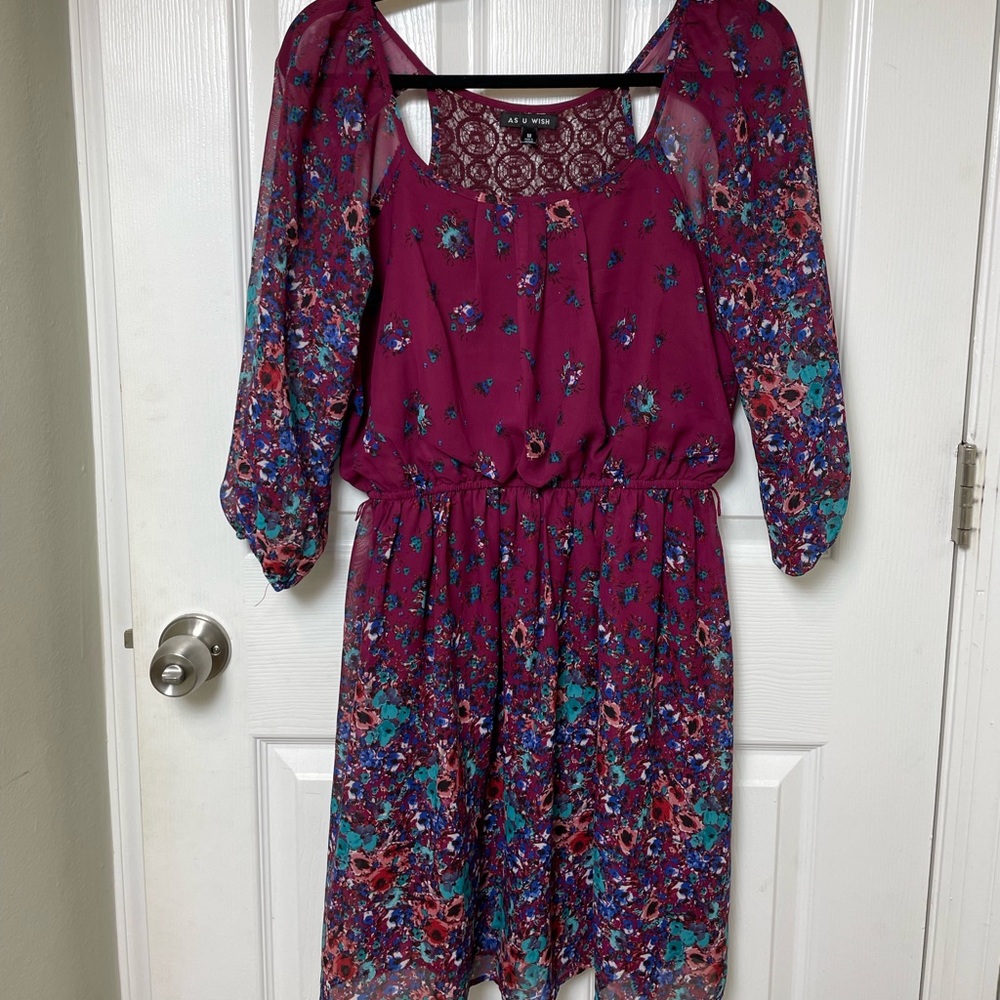 As you Wish Floral Dress